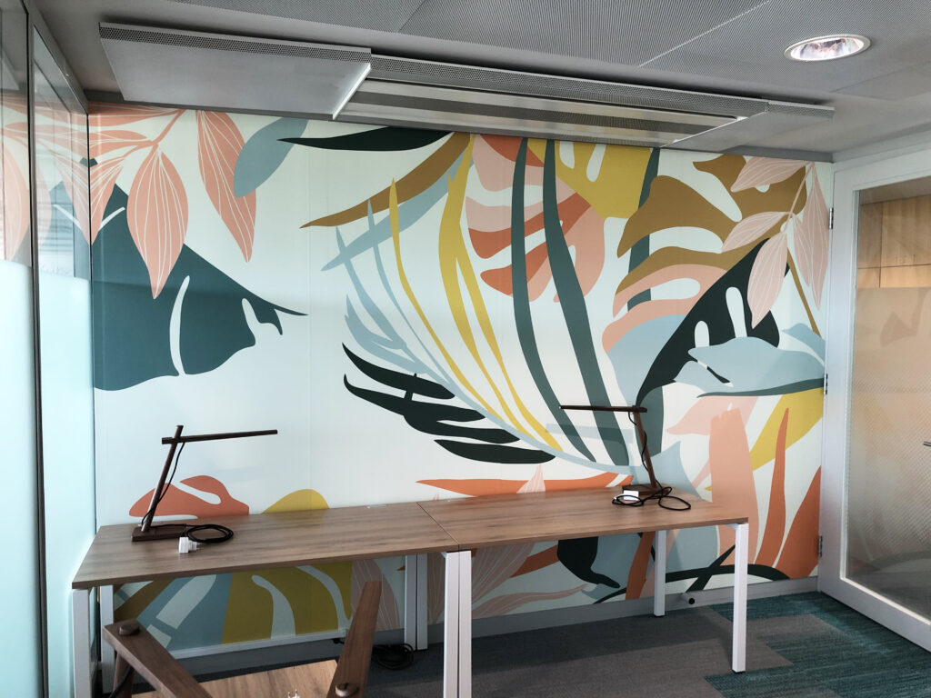 Décoration Emprint Cholet Papier peint mural décoration d'intérieur par Emprint enseigne et signalétique