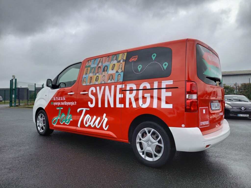 Covering Véhicule Synergie Cholet - Emprint